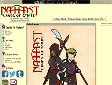Tablet Screenshot of nahast.spiderforest.com